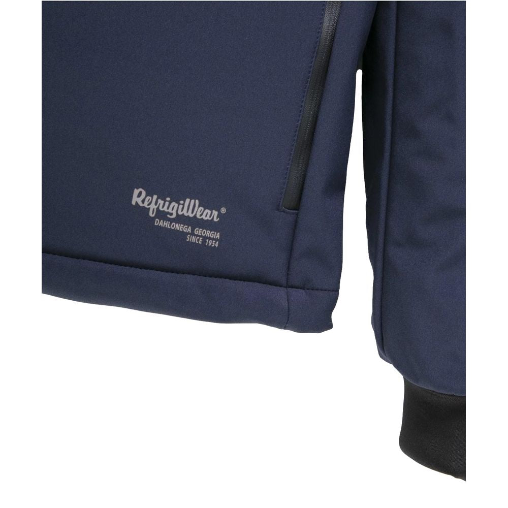 Refrigiwear Blue Nylon Jacket