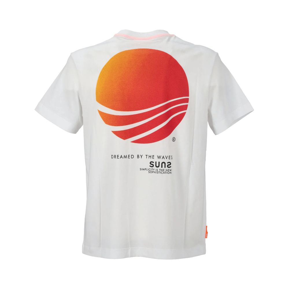 Hvid bomulds-T-shirt fra Suns