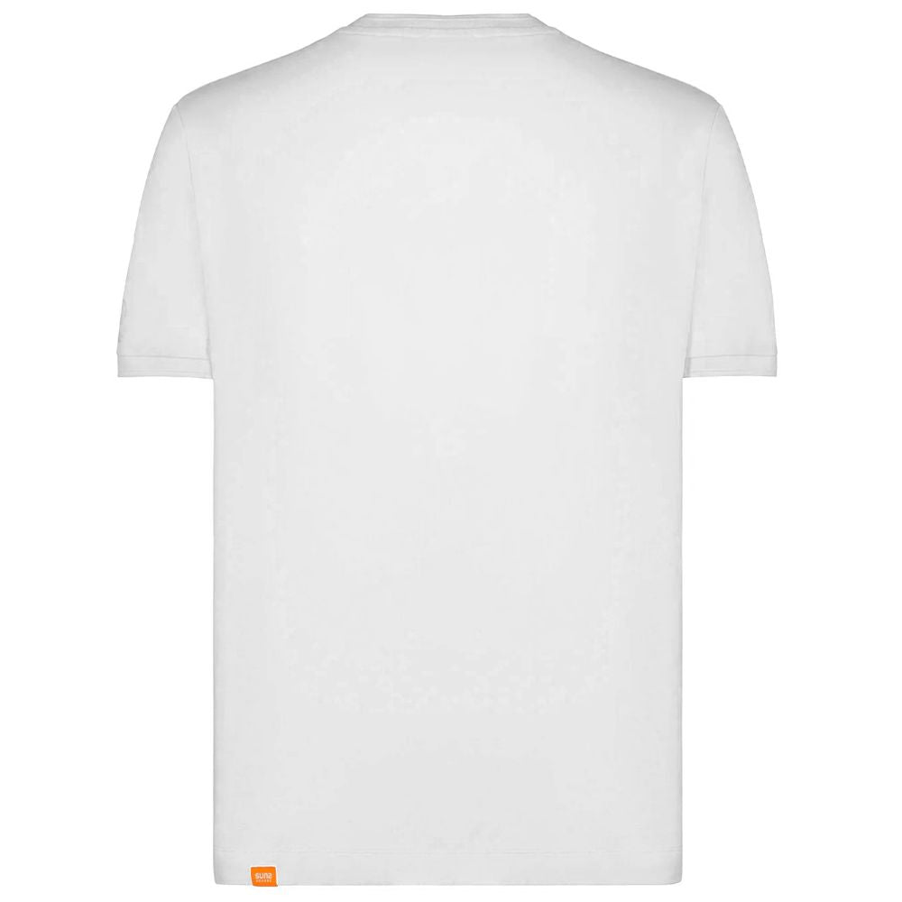 Hvid bomulds-T-shirt fra Suns