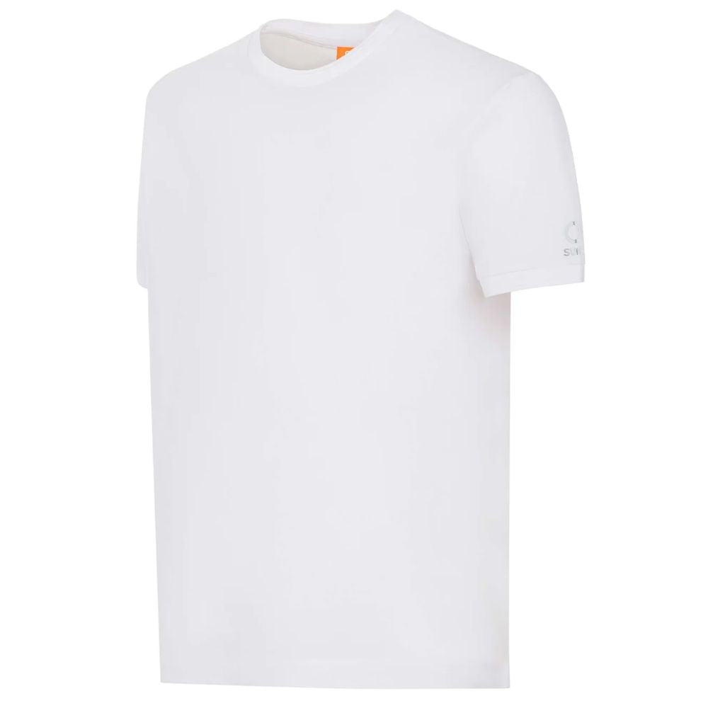 Hvid bomulds-T-shirt fra Suns