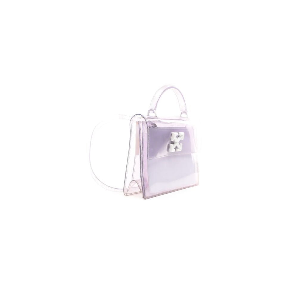Off-White Hvid PVC Skuldertaske