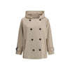 Brunello Cucinelli kort trenchcoat