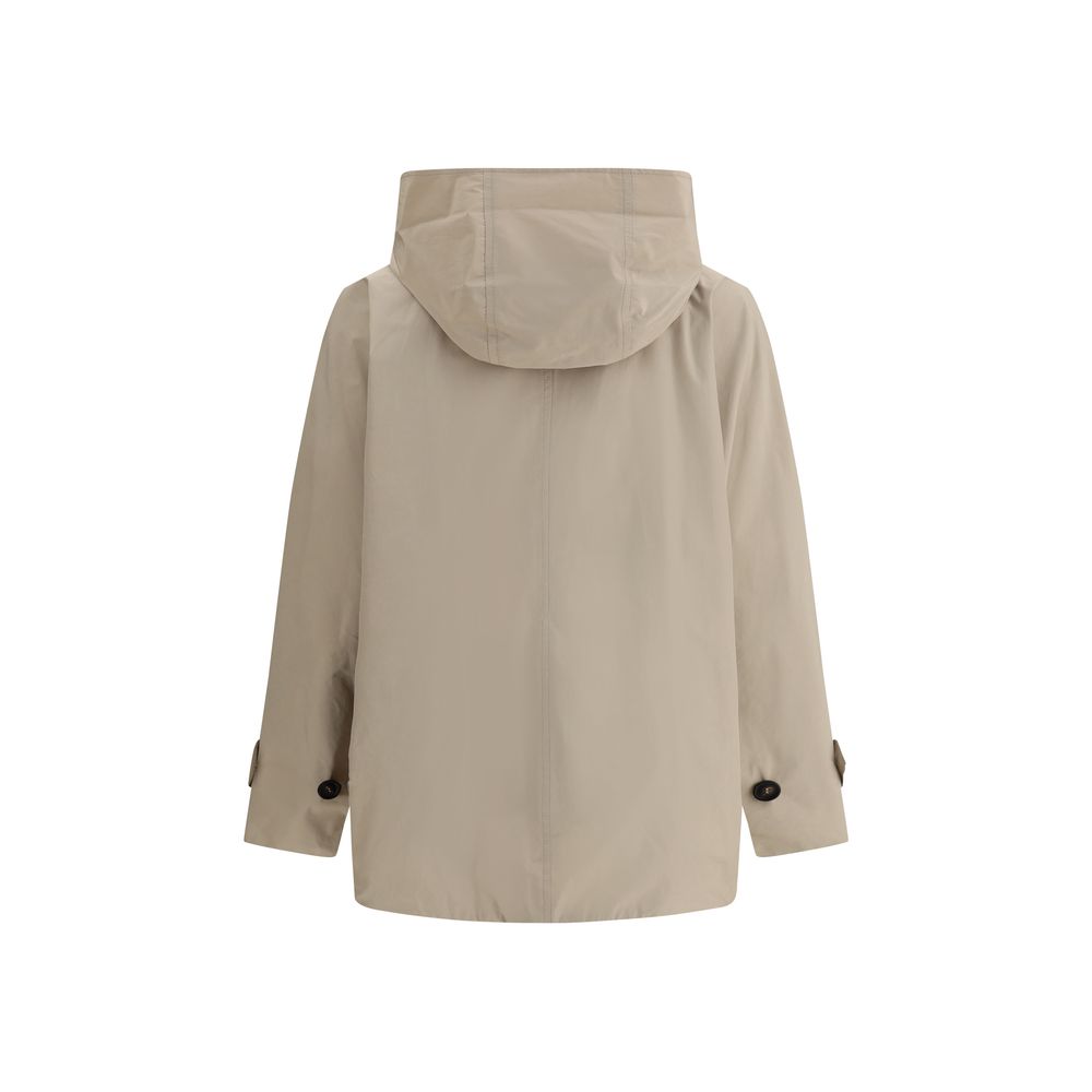 Brunello Cucinelli kort trenchcoat