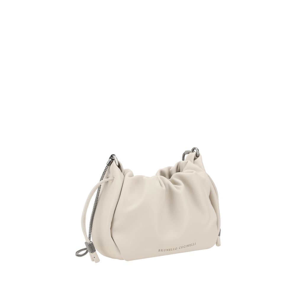 Brunello Cucinelli Bucket Mellow mini skuldertaske