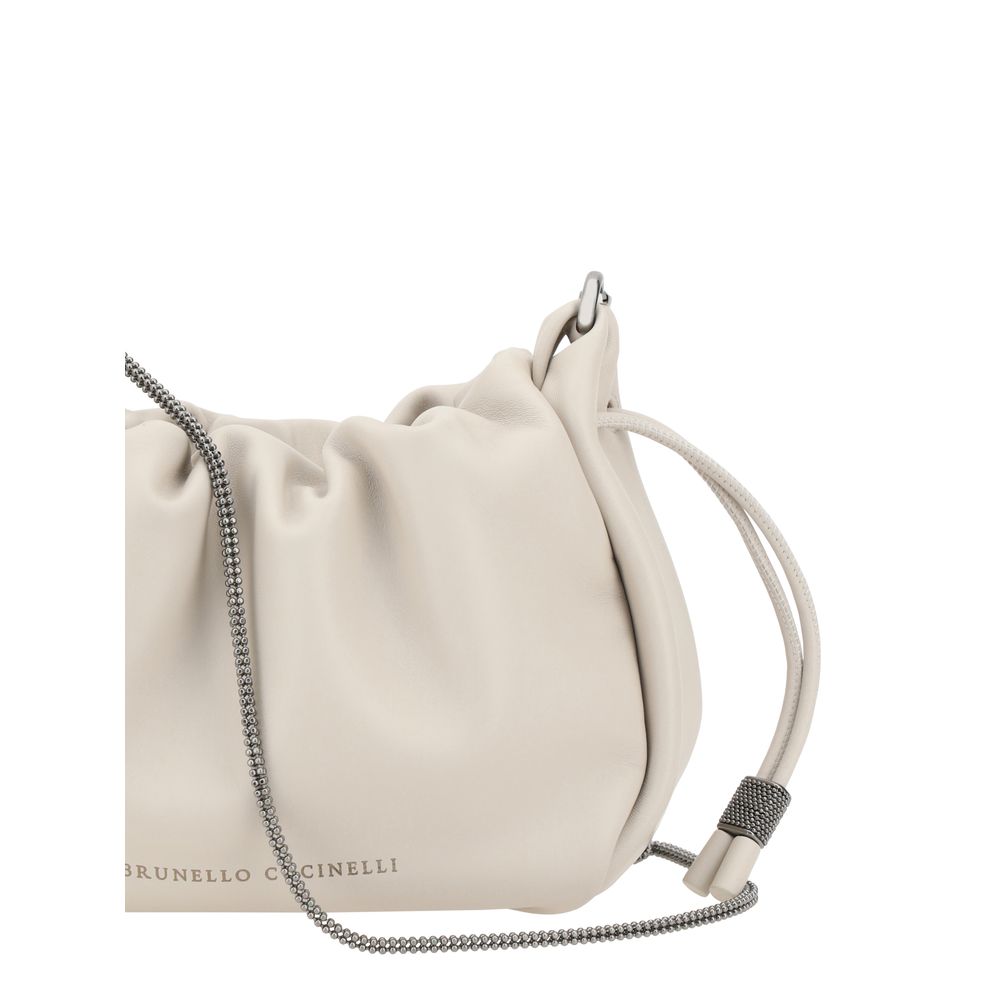 Brunello Cucinelli Bucket Mellow mini skuldertaske