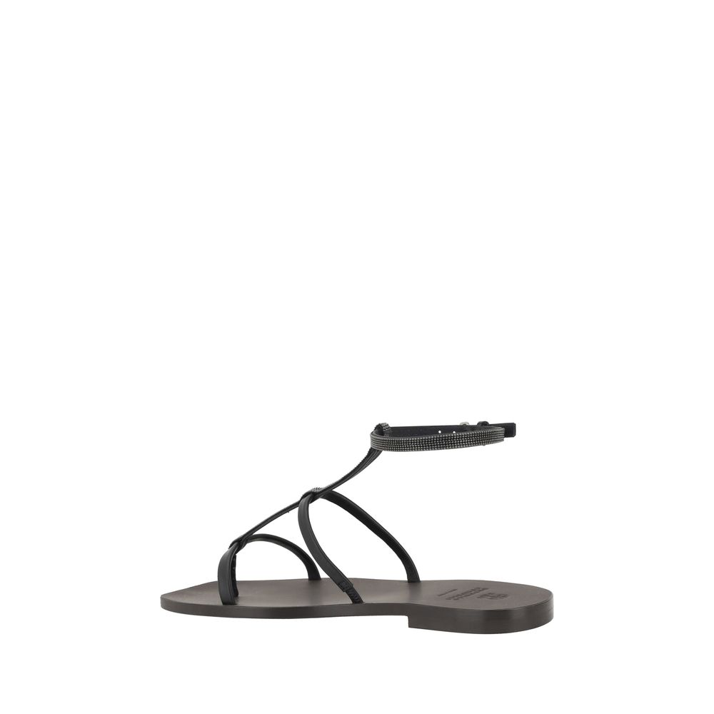 Brunello Cucinelli flip-flop sandaler