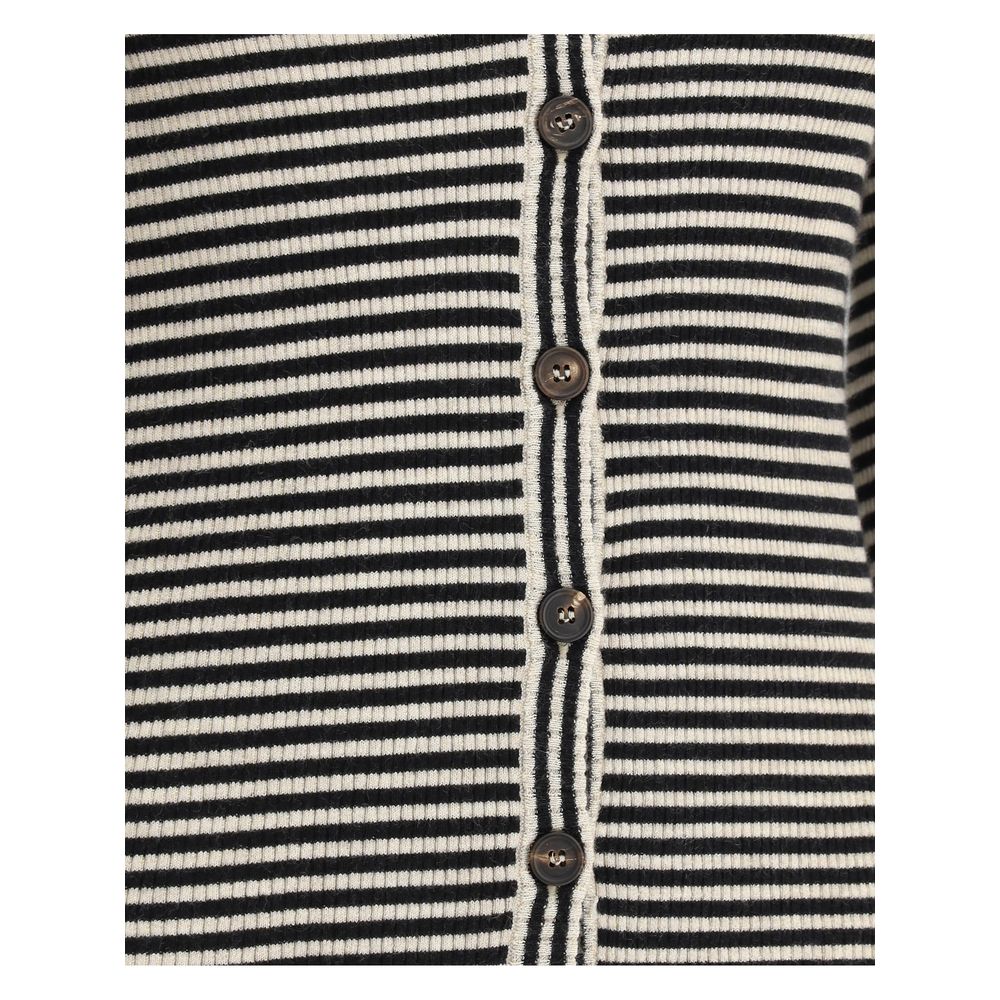 Brunello Cucinelli stribet cardigan