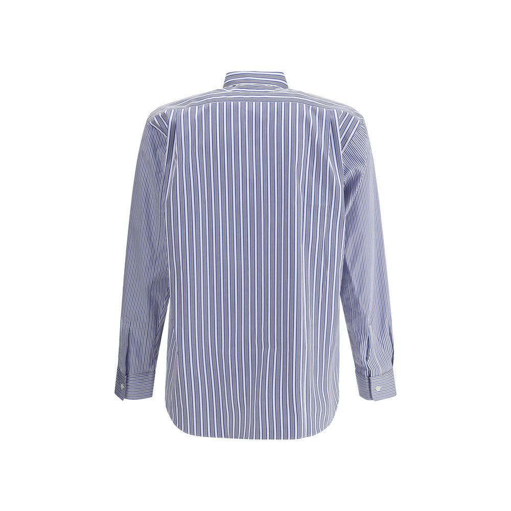 Comme Des Garçons skjorte stribet skjorte