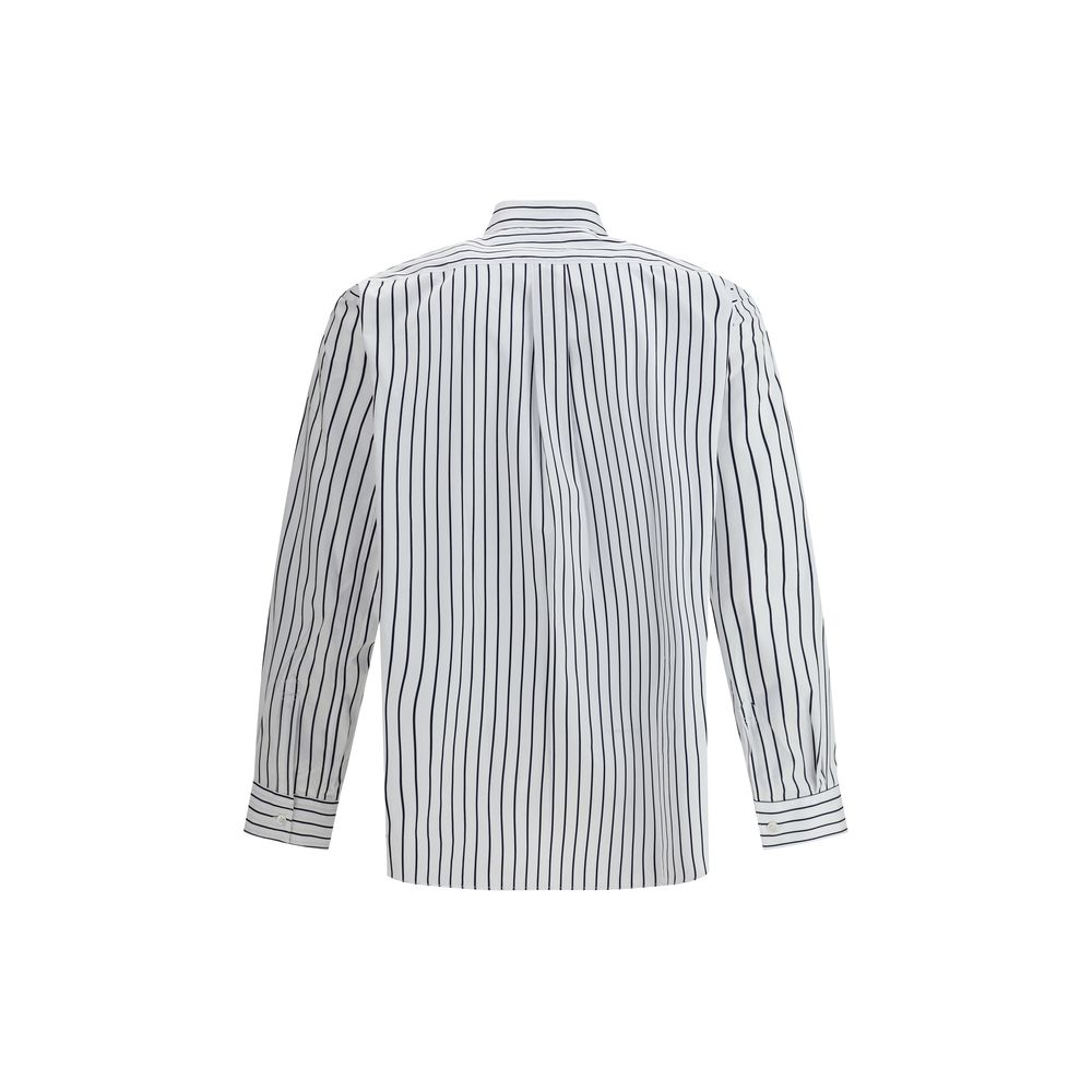 Comme Des Garçons skjorte stribet skjorte