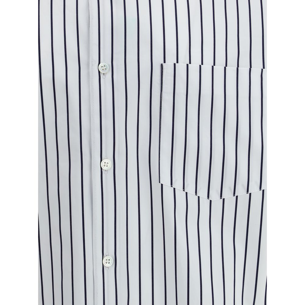 Comme Des Garçons skjorte stribet skjorte