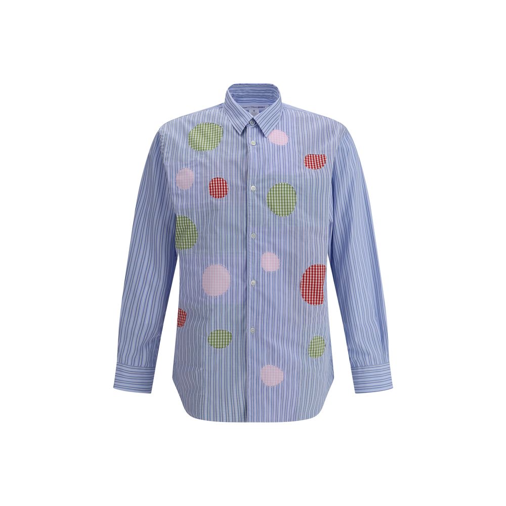 Comme Des Garçons skjorte stribet skjorte