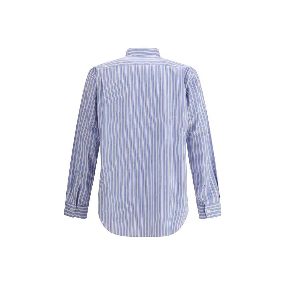Comme Des Garçons skjorte stribet skjorte