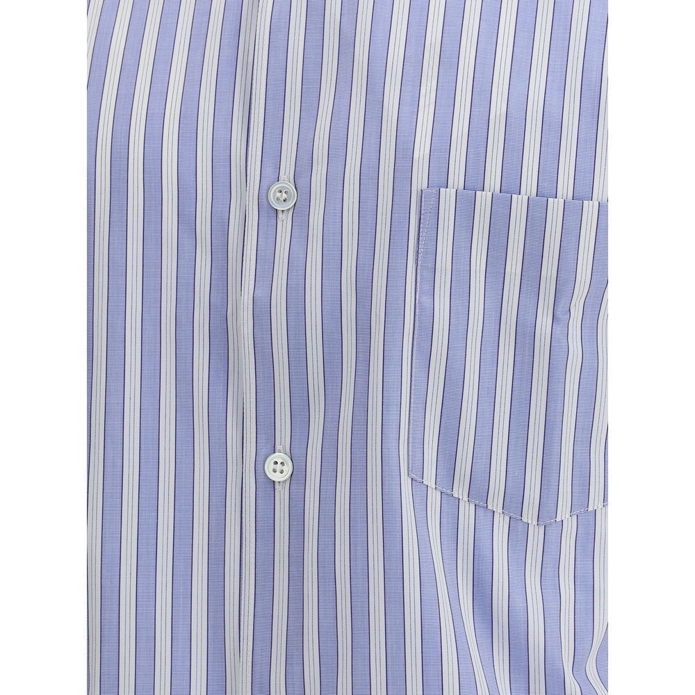 Comme Des Garçons skjorte stribet skjorte