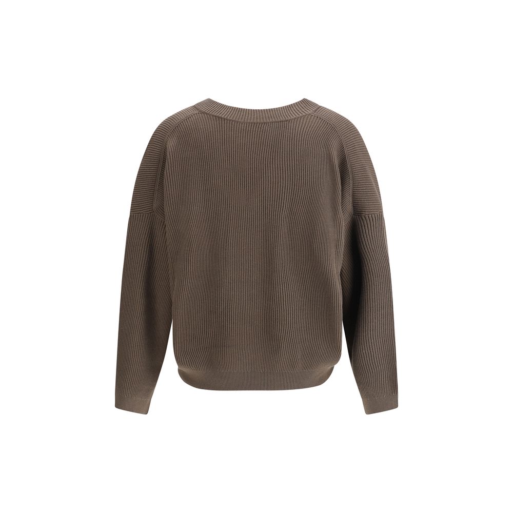 Brunello Cucinelli sweater med V-hals