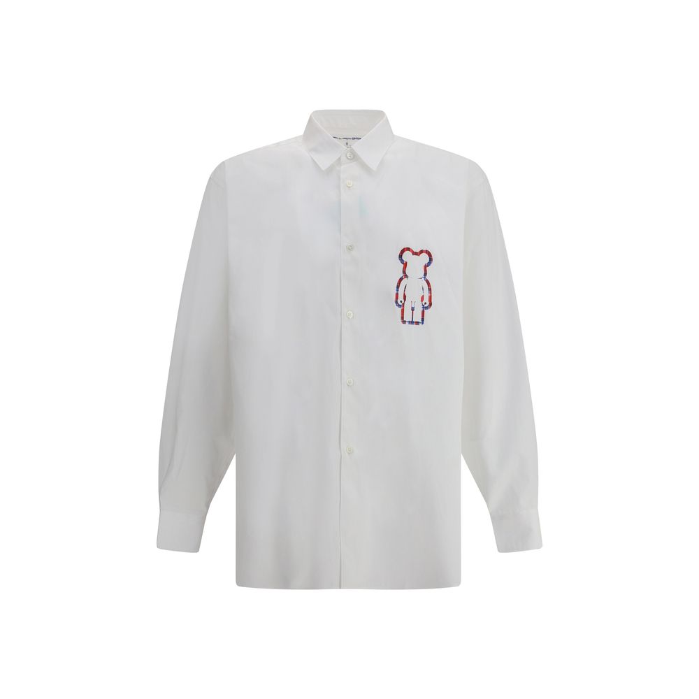 Comme Des Garçons Skjorteskjorte med bjørn