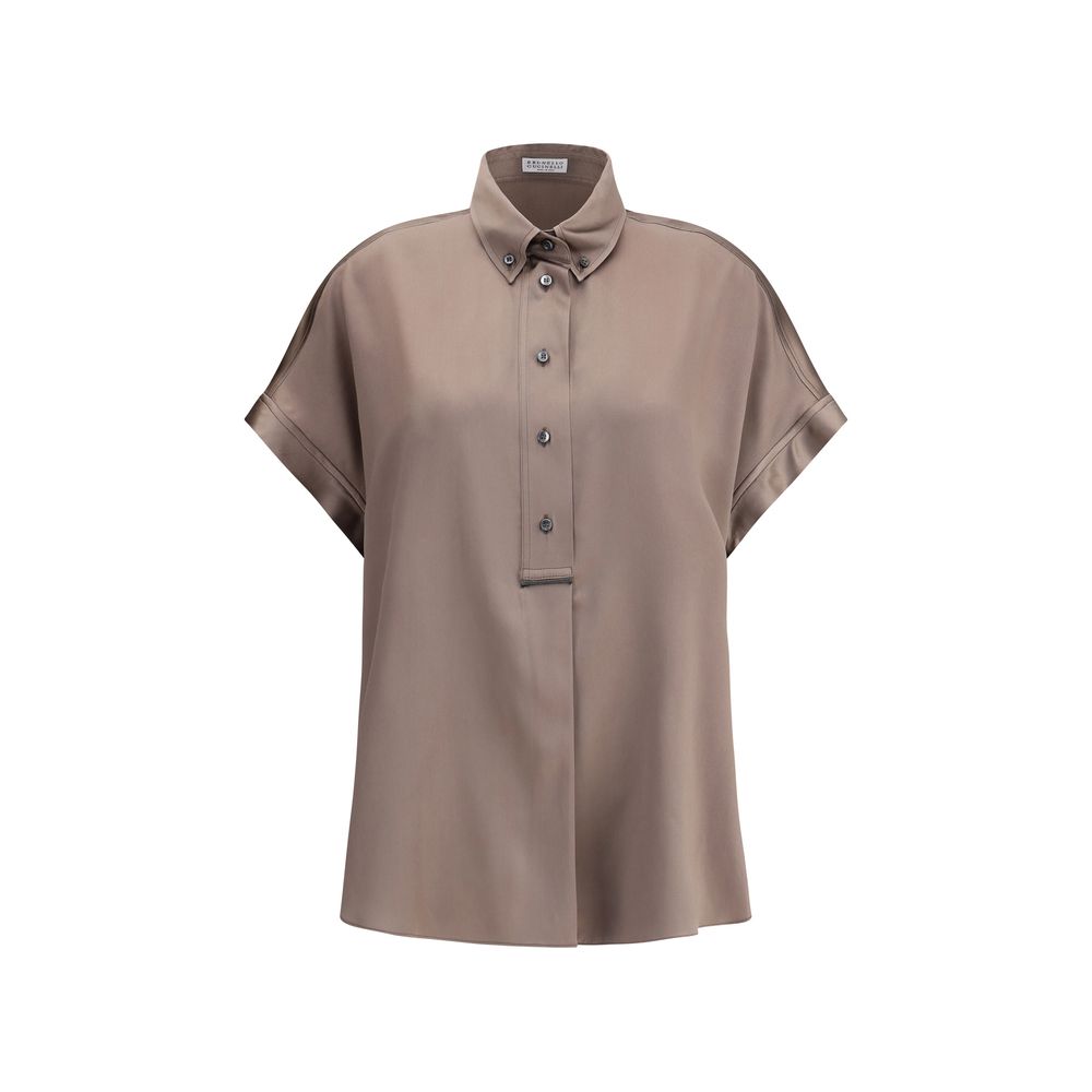 Brunello Cucinelli silkeskjorte