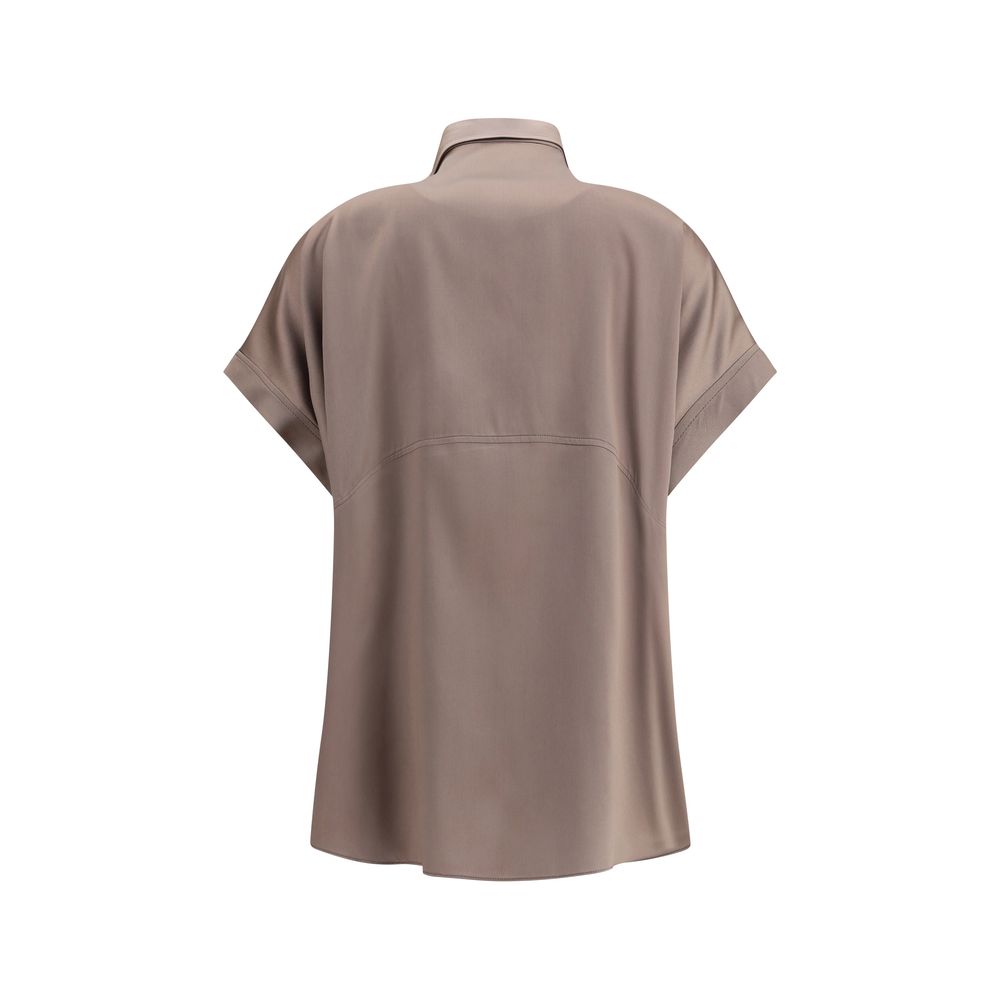 Brunello Cucinelli silkeskjorte