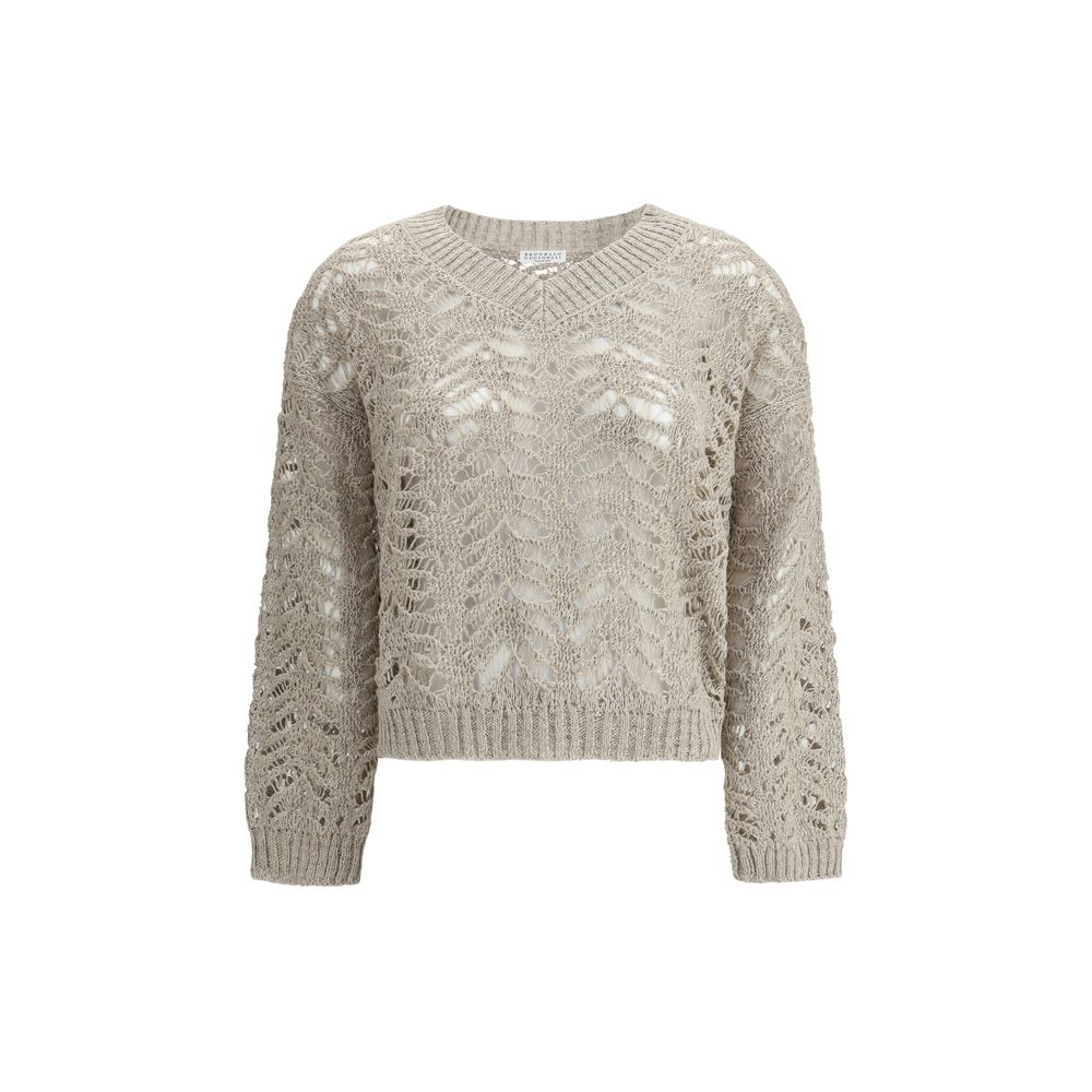 Brunello Cucinelli linned sweater