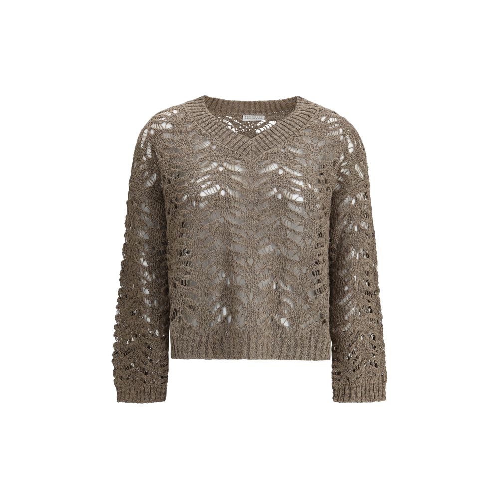 Brunello Cucinelli linned sweater