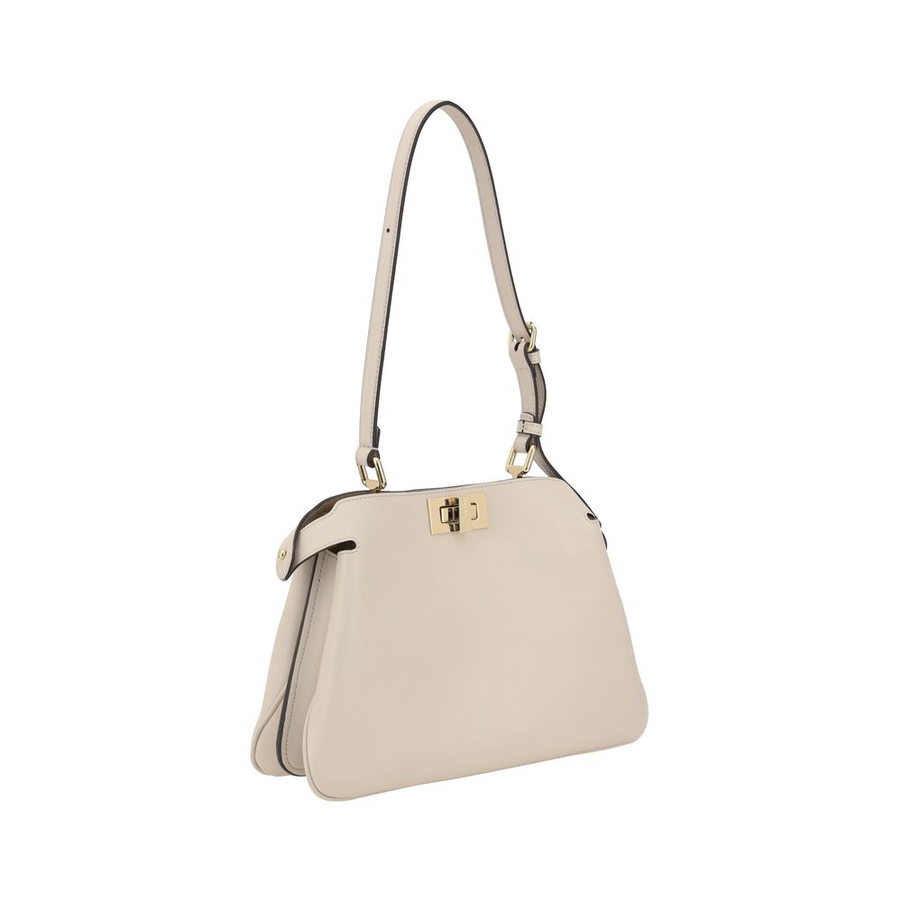 Fendi Peekaboo læder skuldertaske