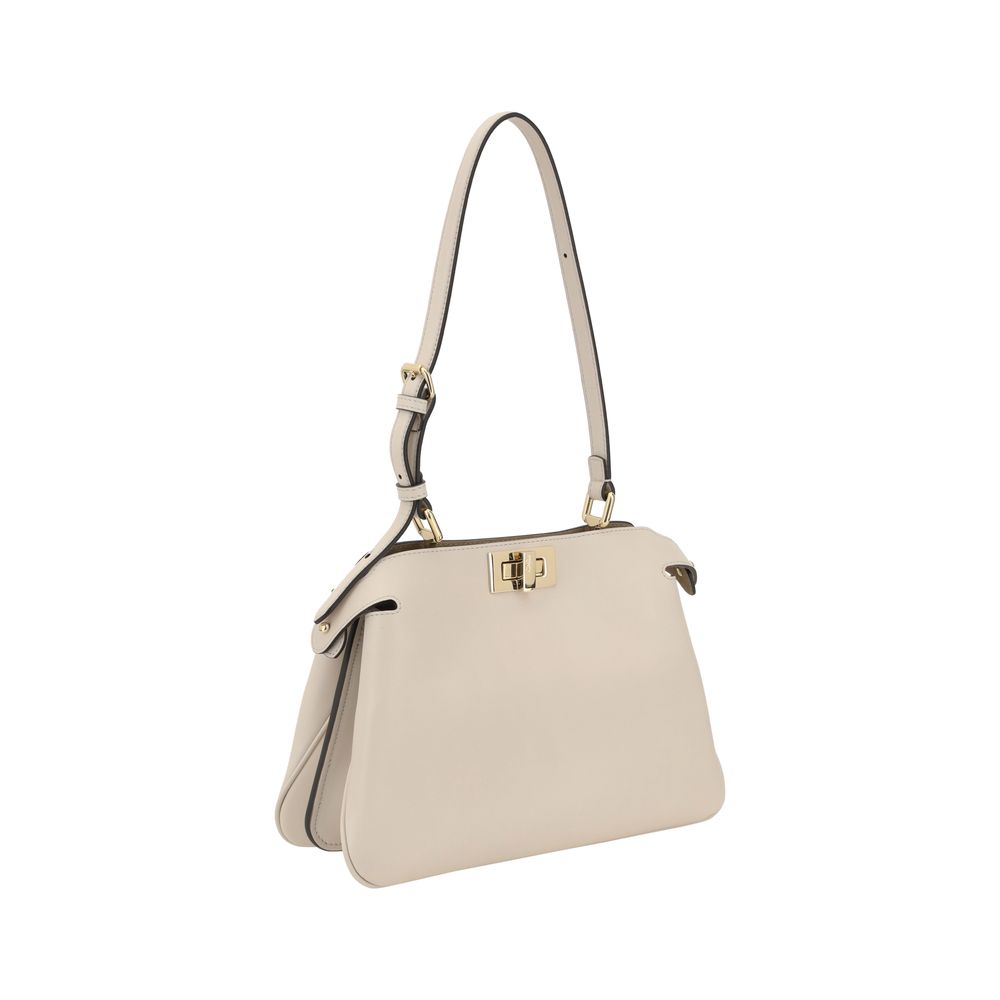 Fendi Peekaboo læder skuldertaske
