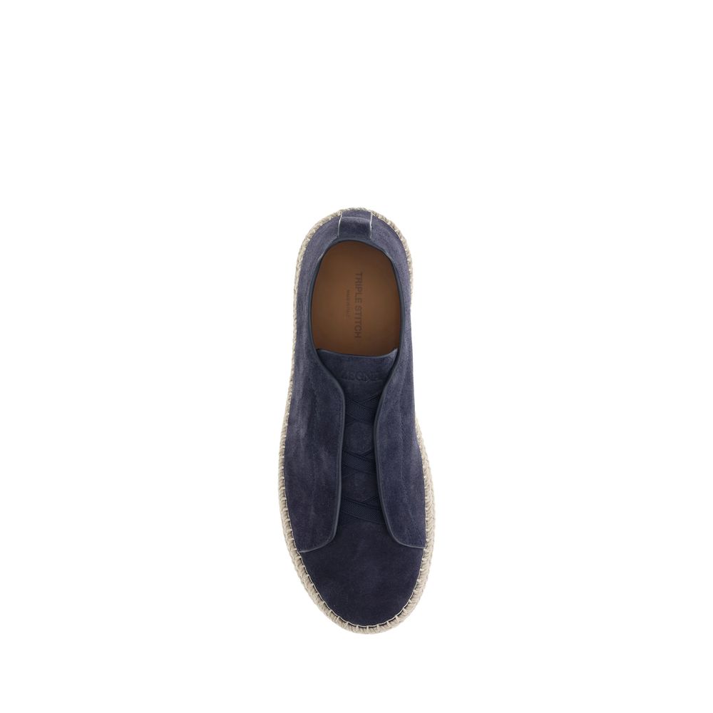 ZEGNA ruskindssneakers