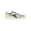 Diadora grå læder sneaker til kvinder