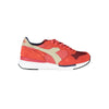Diadora Rød Læder Dame Sneaker