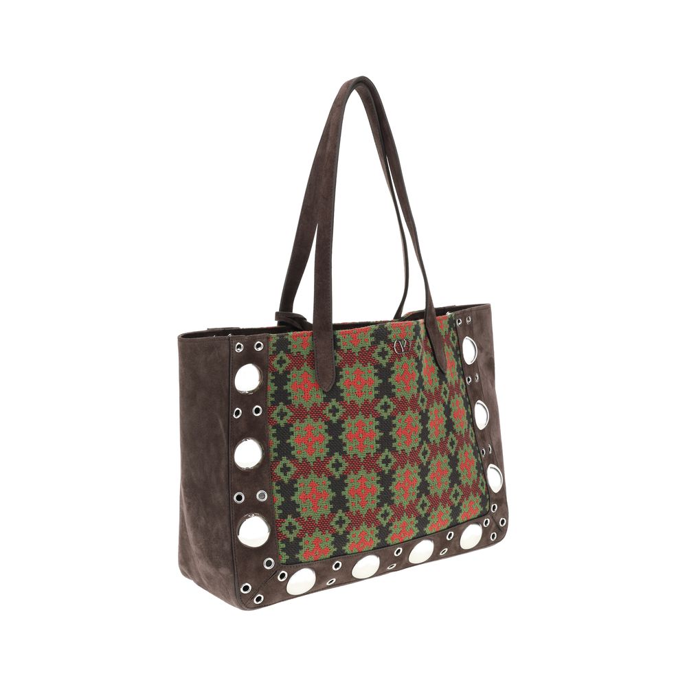 Valentino Garavani broderet Nellcote mulepose