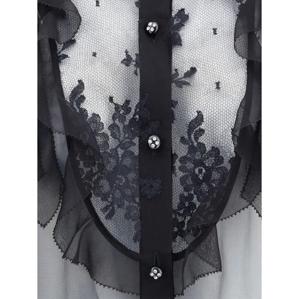 Valentino Chiffonskjorte