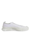 Dolce & Gabbana Hvide Læder Low Top NS1 Sneakers Sko