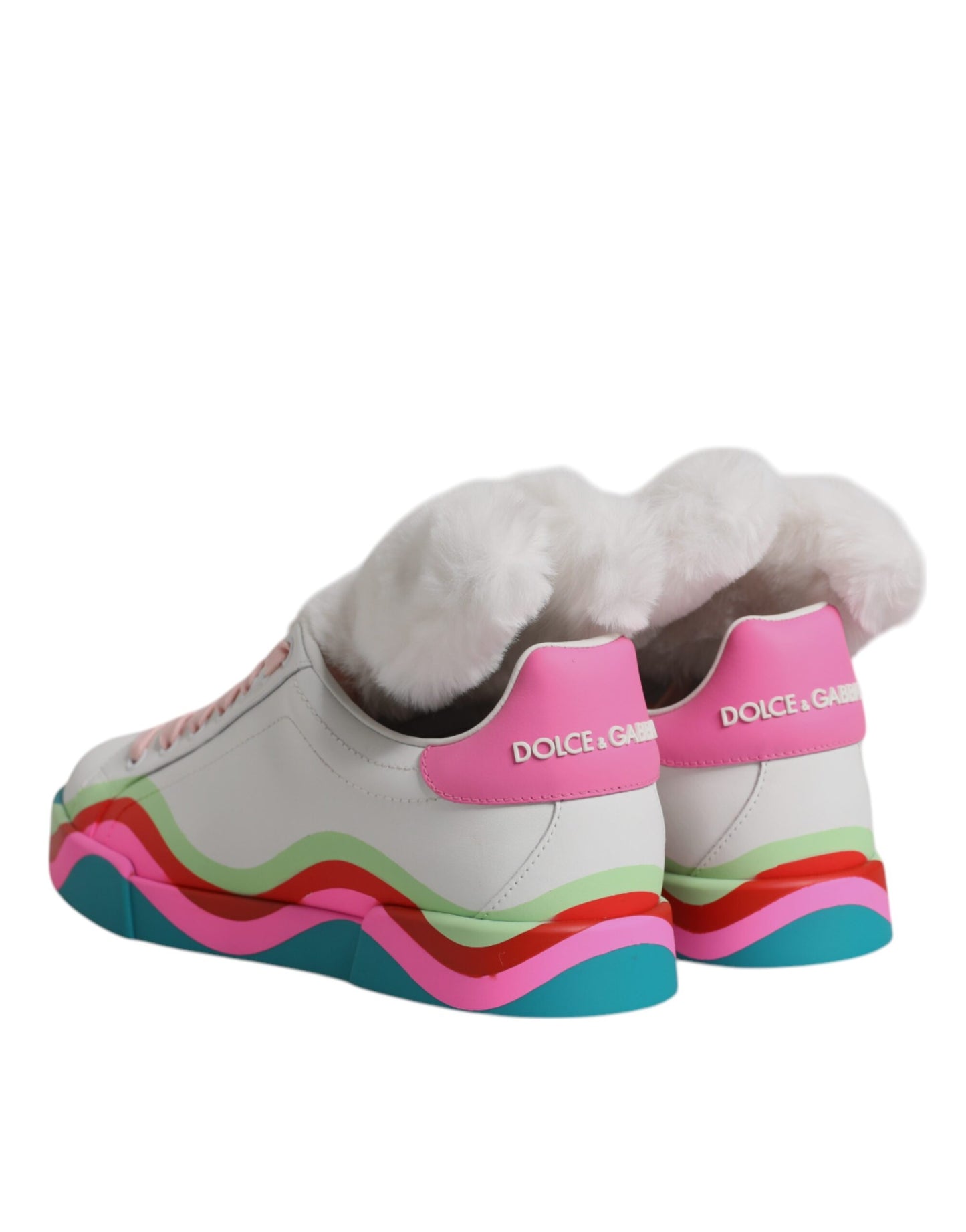 Dolce & Gabbana Multifarvede Lave Sneakers Sko