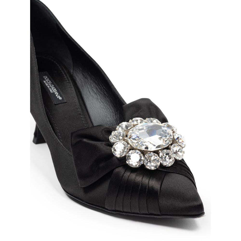 Dolce & Gabbana sort viskose pumps