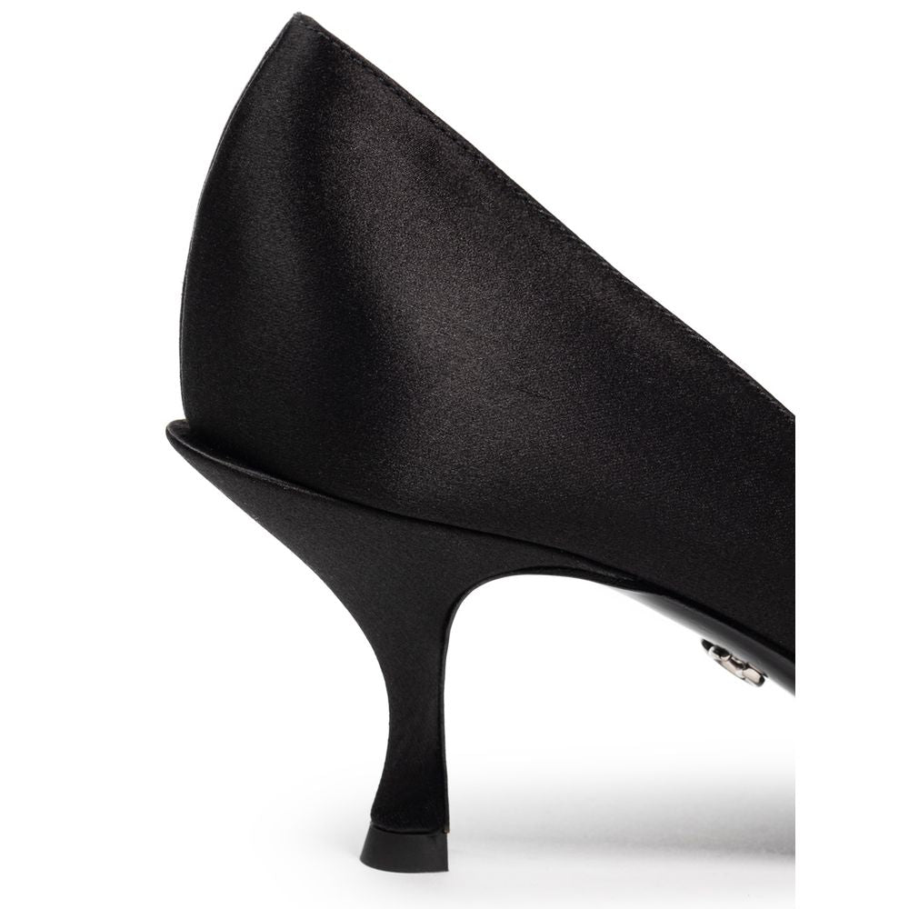 Dolce & Gabbana sort viskose pumps