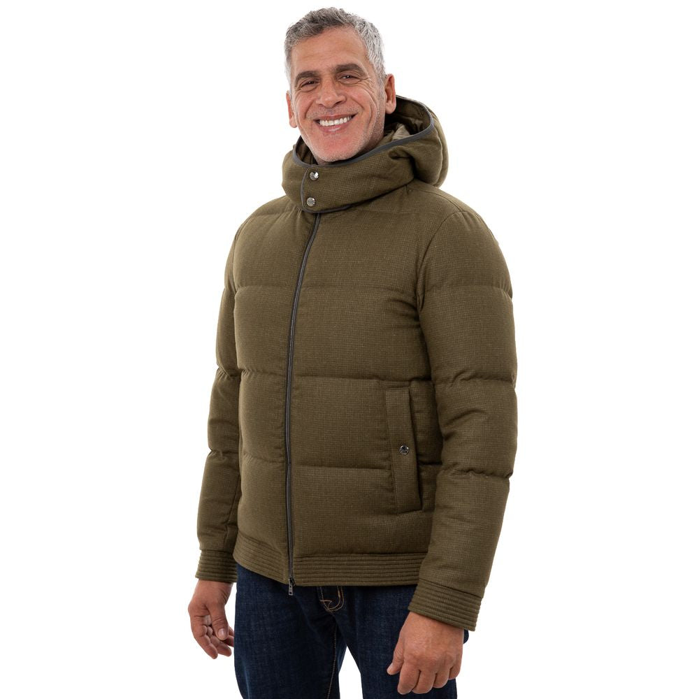 Herno Grøn Uldjakke