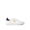 Roberto Cavalli Hvide Lædersneaker