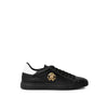 Roberto Cavalli Sort Lædersneaker