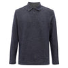 Corneliani blå uldpoloshirt