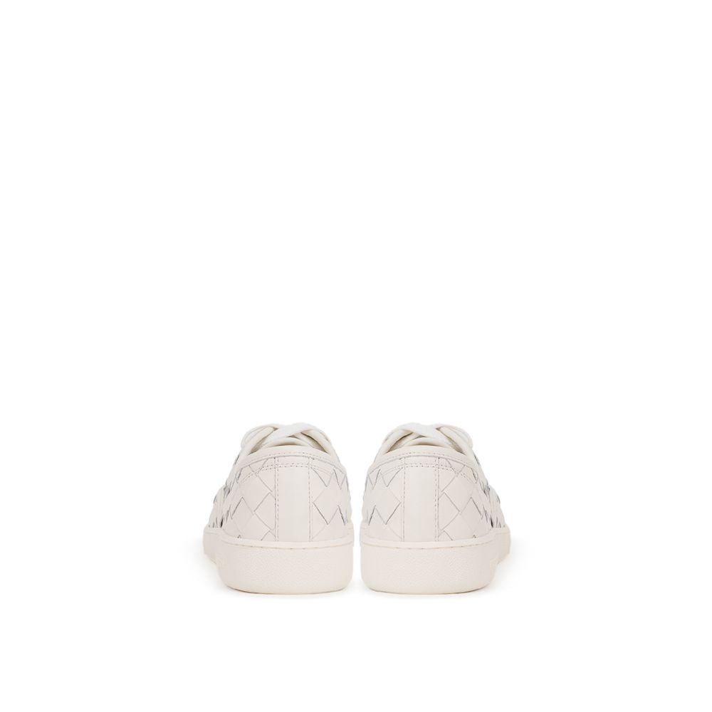 Bottega Veneta Hvid Lædersneaker