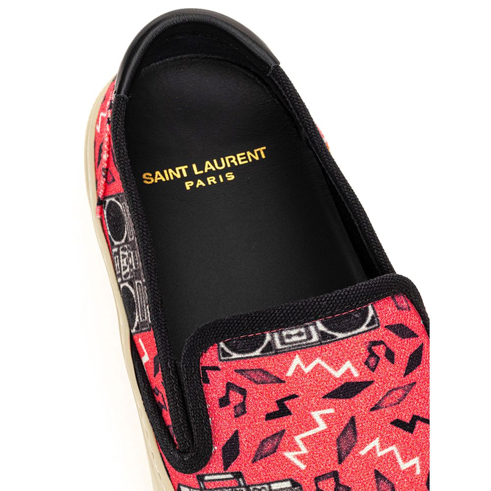 Saint Laurent lyserød bomuldssneaker