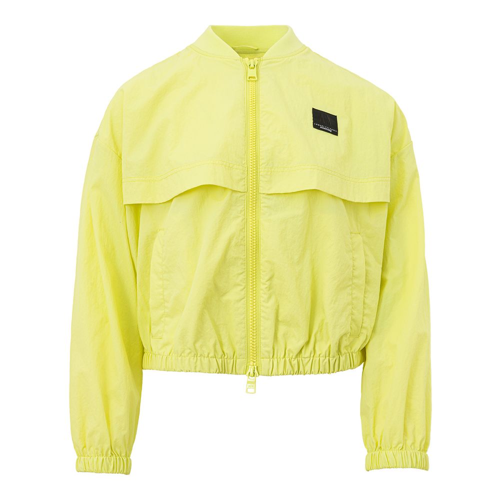 Armani Exchange Chic Gul Polyamid Jakke til Kvinder