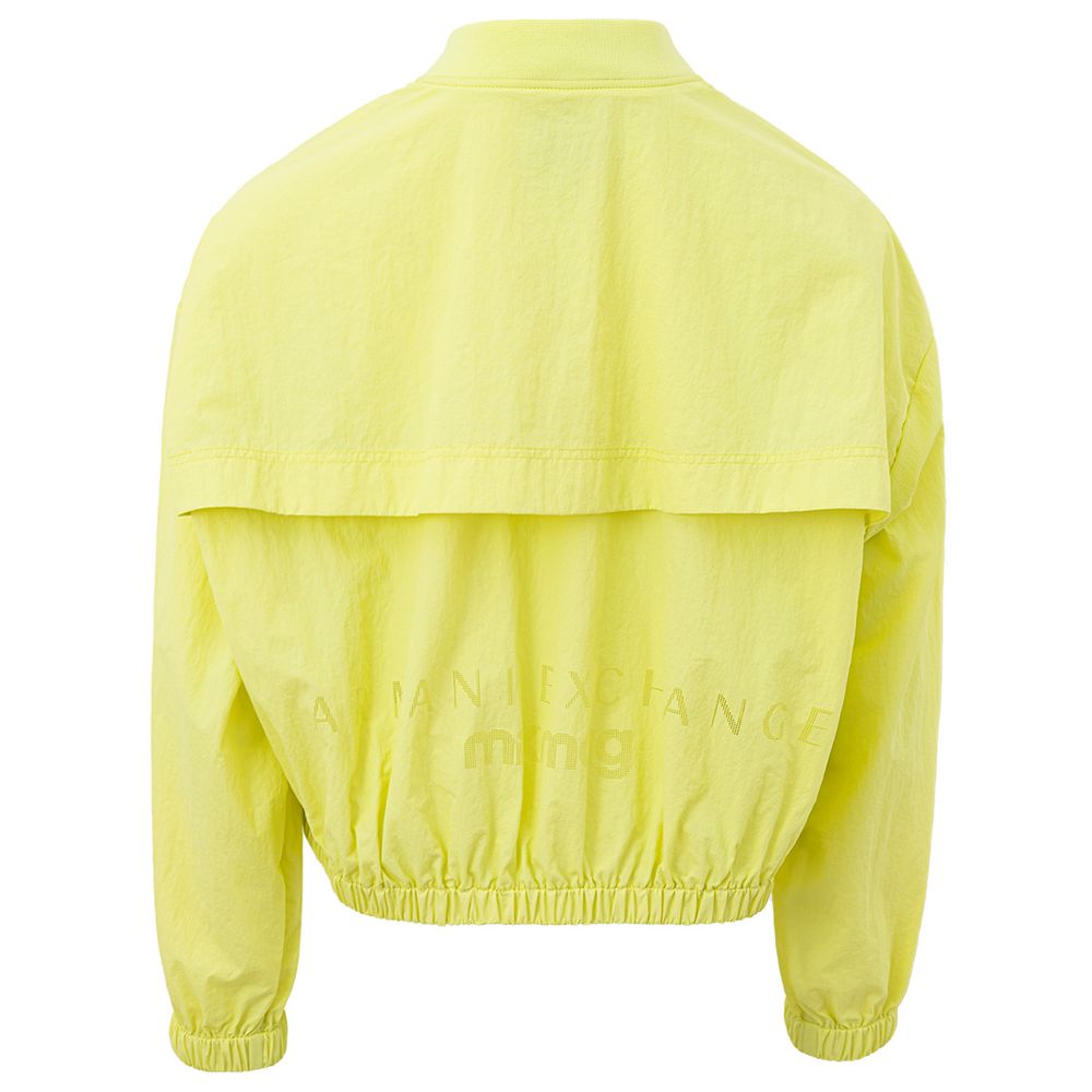 Armani Exchange Chic Gul Polyamid Jakke til Kvinder