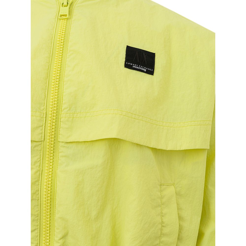 Armani Exchange Chic Gul Polyamid Jakke til Kvinder