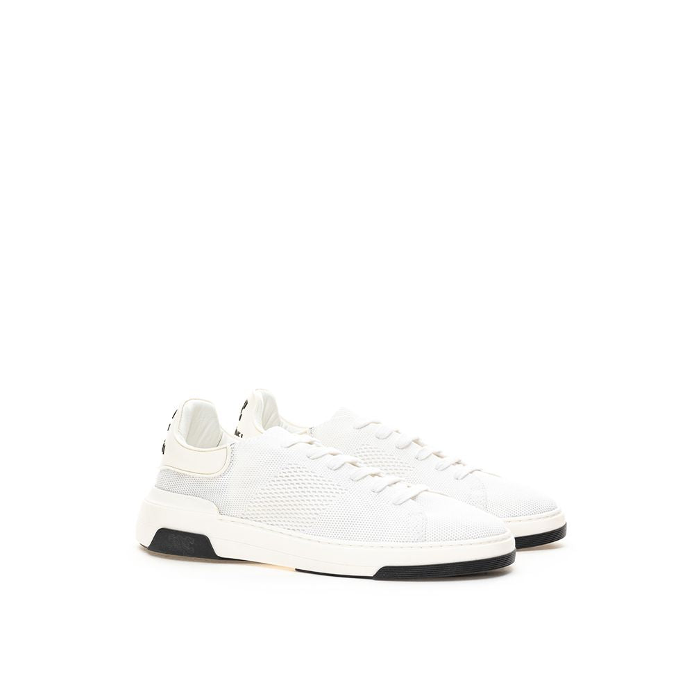 Casadei Elegante Hvide Lædersneakers