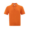 Gran Sasso Elegant Orange Hørpoloshirt