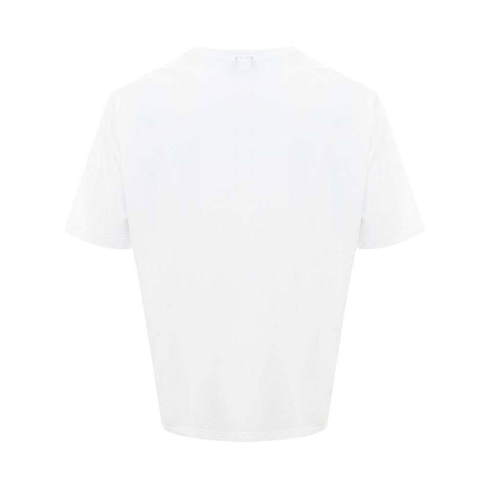 Paul & Shark Hvid Bomulds T-shirt