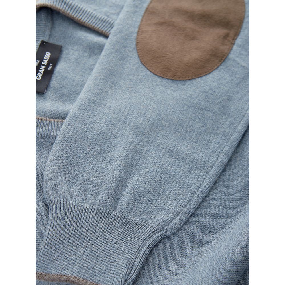 Gran Sasso Elegant Cashmere Sweater i Chic Grå