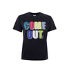 Kenzo Elegant Bomuld T-shirt i Tidløs Sort