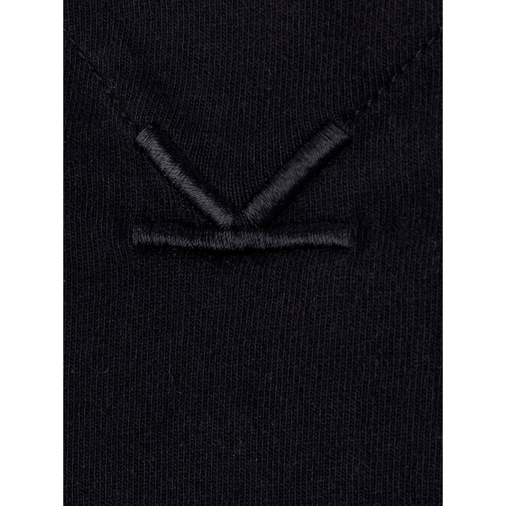 Kenzo Elegant Bomuld T-shirt i Tidløs Sort