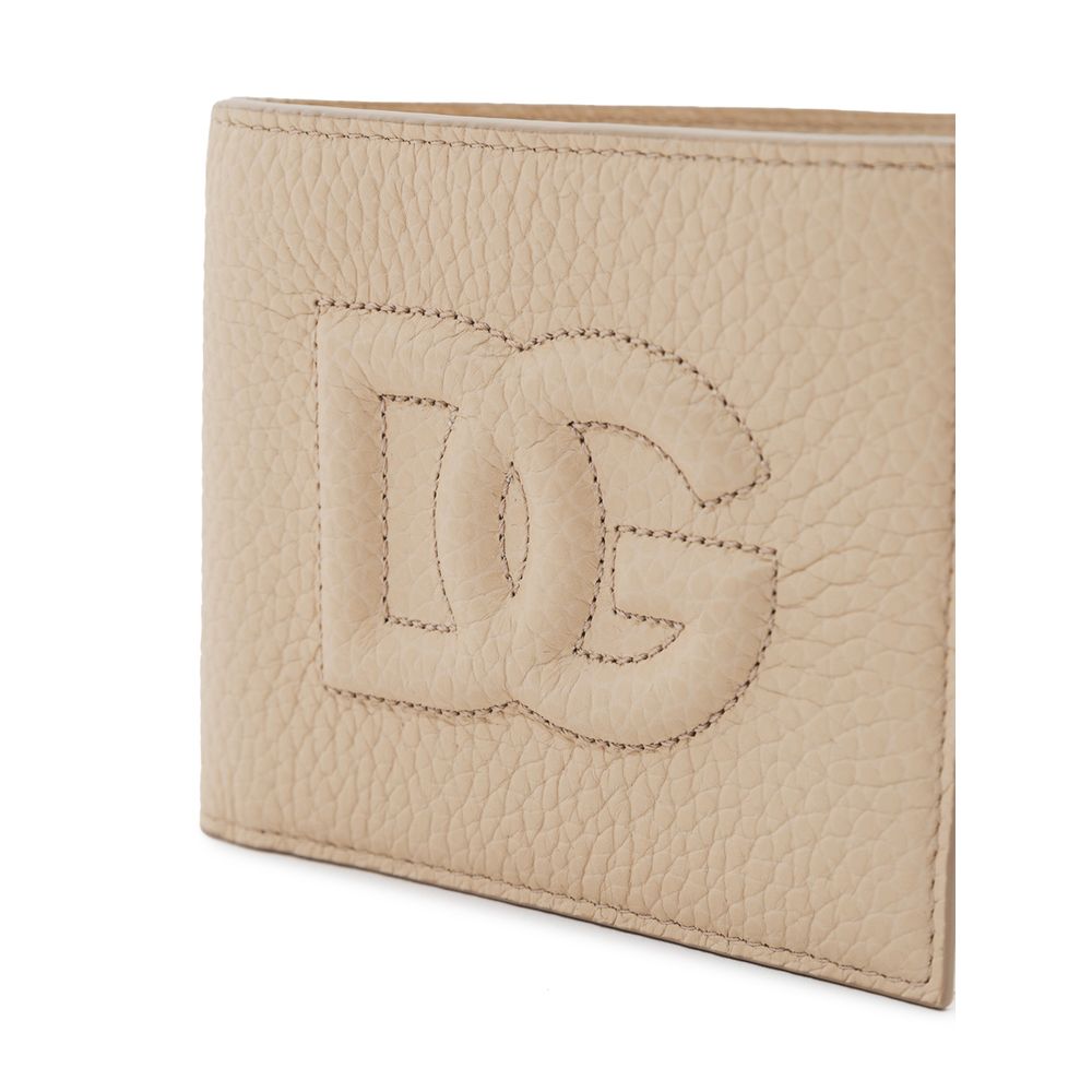 Dolce & Gabbana Beige Læderpung